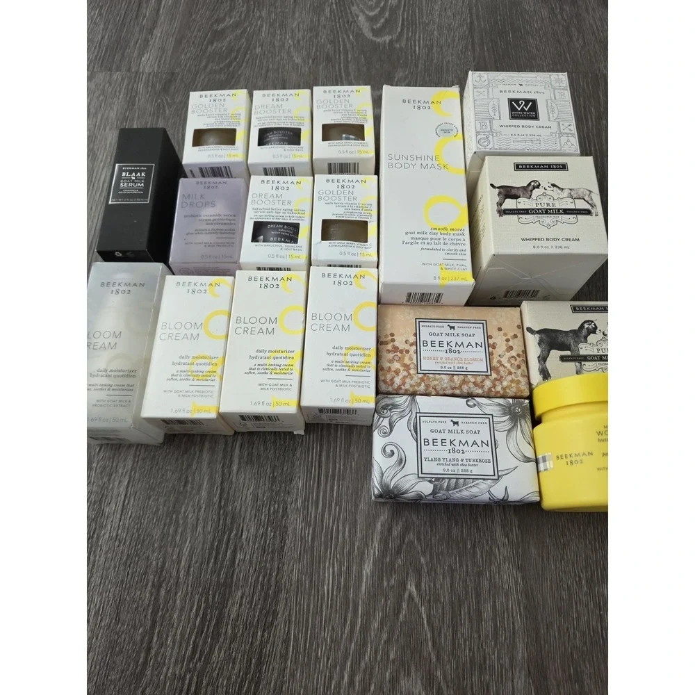 Beekman 1802 Face And Body Huge Lot Brand New